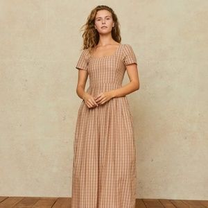 Christy Dawn Scarlet Chestnut Plaid Size S